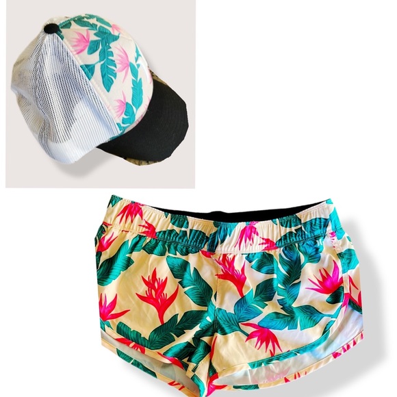 Hurley Other - HURLEY, Set Short and Hat 🧢